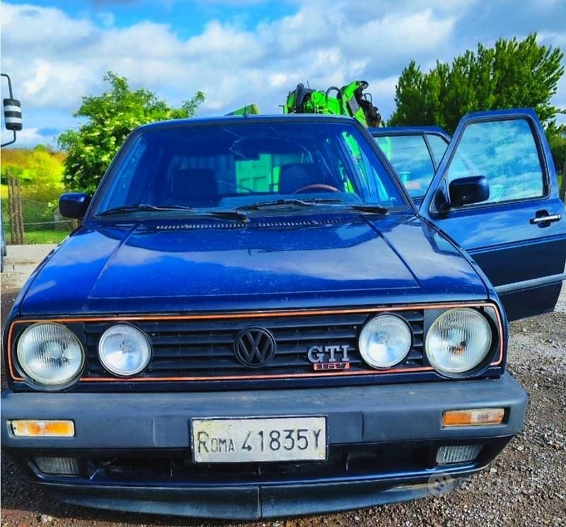 Blu Usata 1990 VW Golf II GTI Coupé | 7000 € - Immagine 1/1