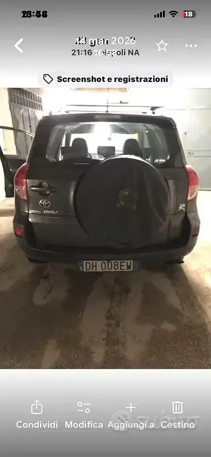 Usata Toyota RAV4 2007 Grigio SUV