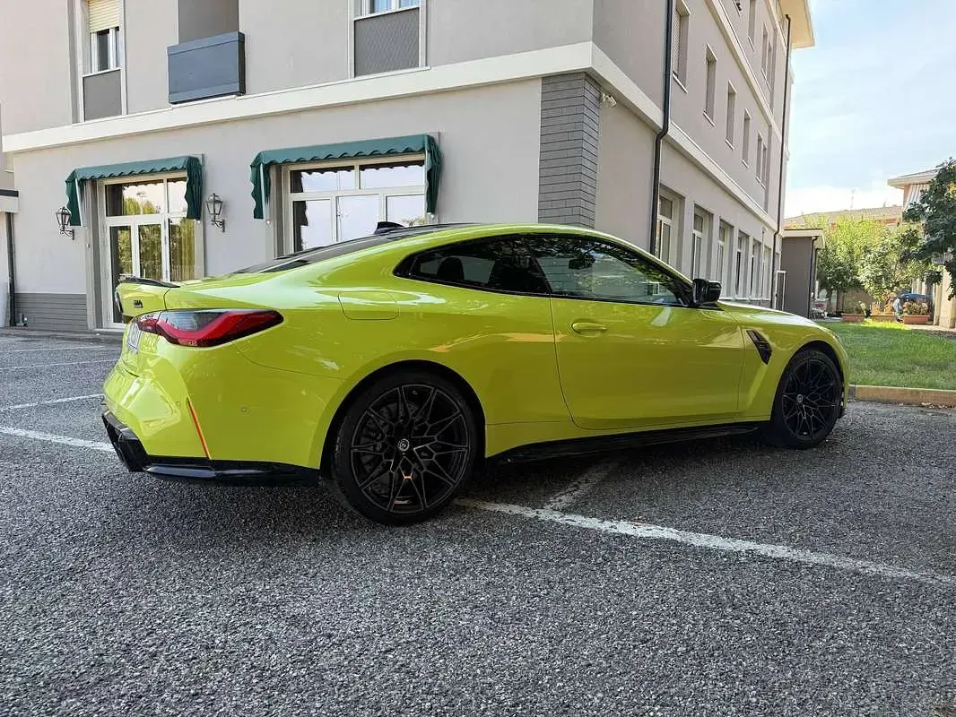 Usata BMW M4 Competition Edition 510 CV (375 kW) 2023 Giallo Coupé