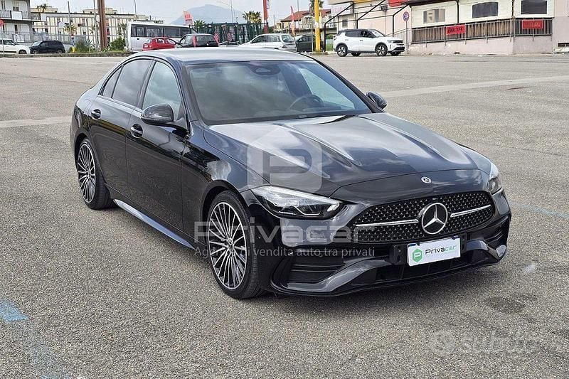 Usata Mercedes C220 Premium 200 CV (147 kW) 2022 Nero Berlina