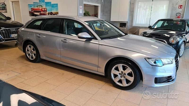 Usado Audi A6 Business Plus 190 CV (139 kW) 2016 Gris Familiar