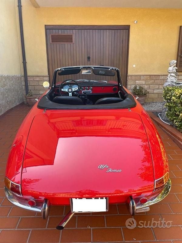 Usata Alfa Romeo Spider 1960 Rosso Cabrio