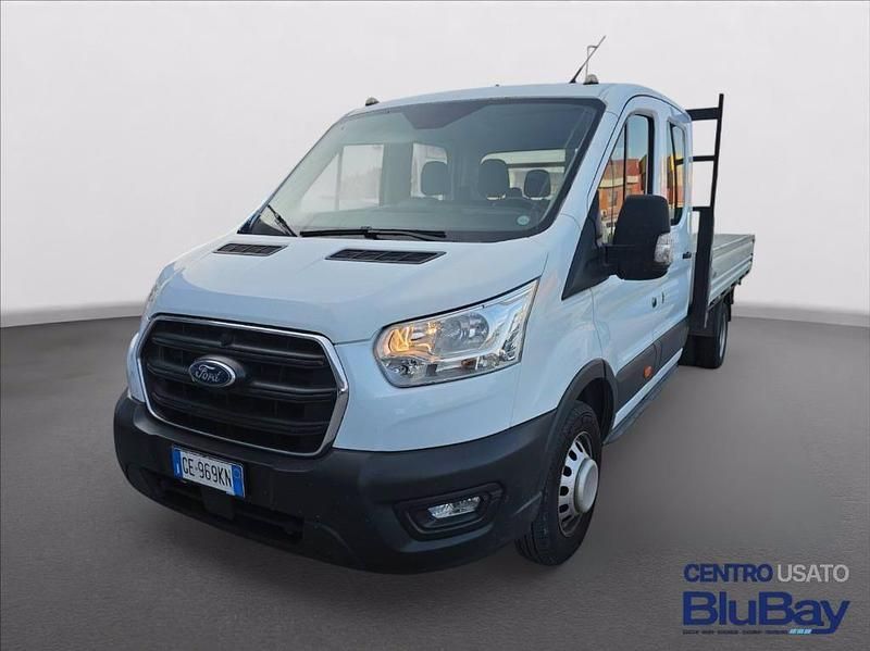 Frozen white Usata 2021 Ford Transit Trend Tre volumi | 19.900 € (Molto cara) - Immagine 1/4