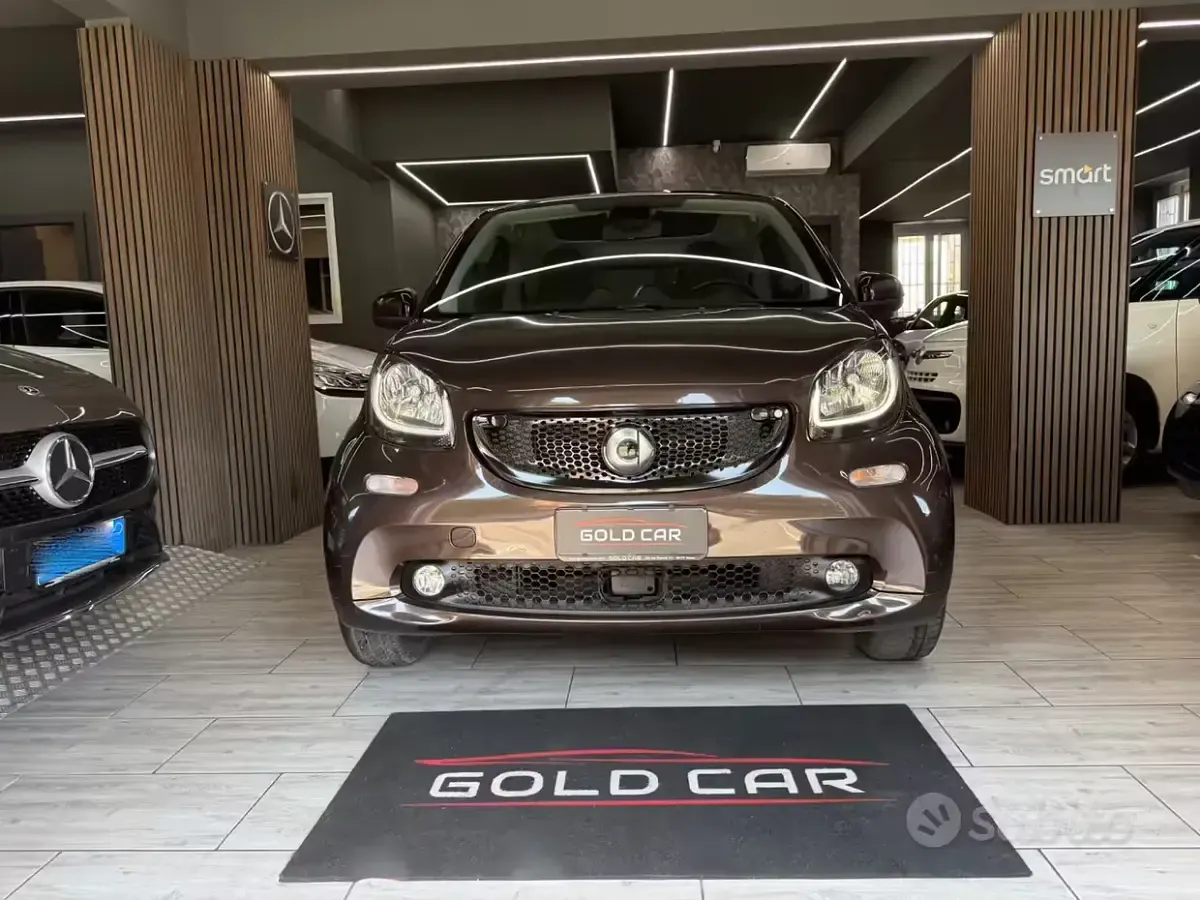 Usata Smart ForTwo Coupé Brabus 90 CV (66 kW) 2018 Marrone Coupé
