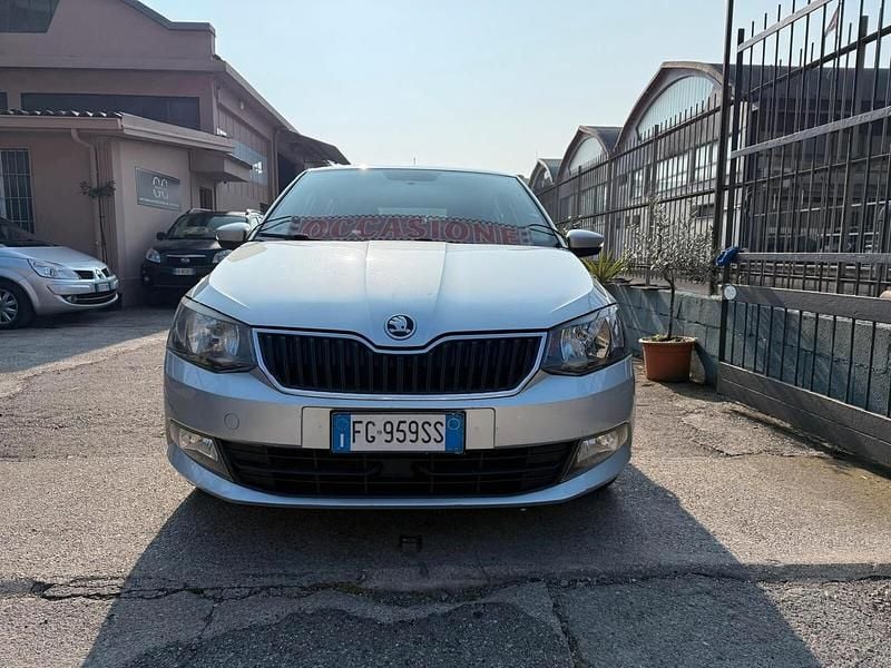 Usata Skoda Fabia Style 75 CV (55 kW) 2017 Argento Berlina