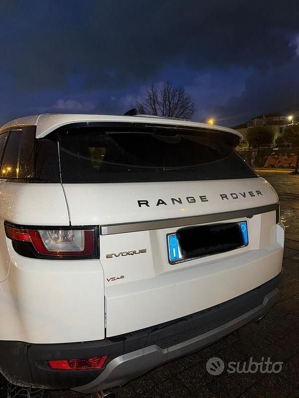 Usata Land Rover Range Rover evoque HSE Dynamic 2018 Bianco SUV