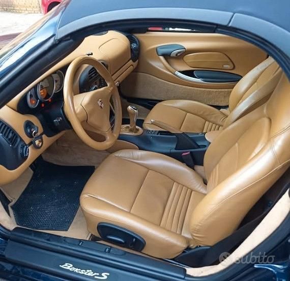 Usata Porsche Boxster S 260 CV (191 kW) 2003 Blu Cabrio