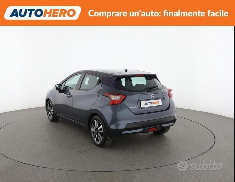Usata Nissan Micra Acenta 90 CV (66 kW) 2018 Grigio Utilitaria