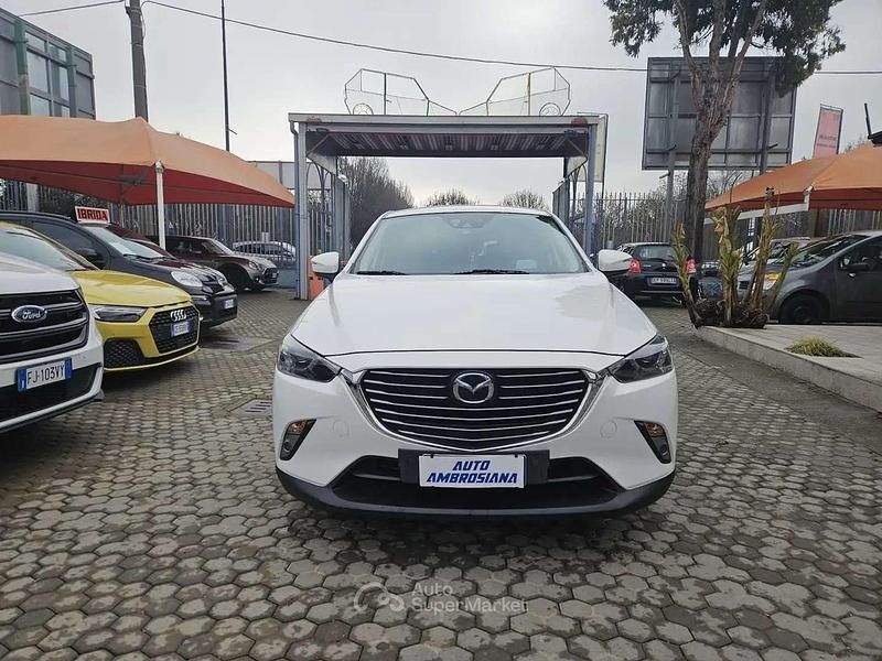Usata Mazda CX-3 Exceed 105 CV (77 kW) 2016 Bianco SUV