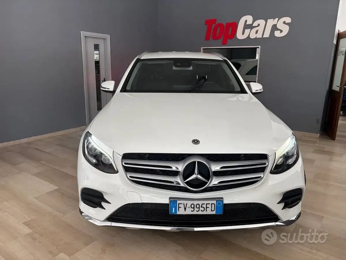 Usata Mercedes GLC250 Premium 204 CV (150 kW) 2019 Bianco SUV