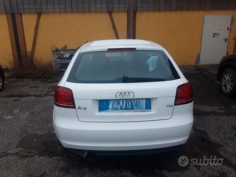 Usata Audi A3 2010 Bianco Berlina