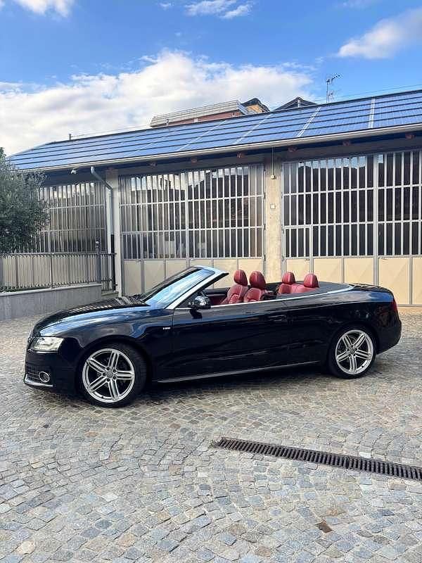 Usata Audi A5 Cabriolet S-Line 177 CV (130 kW) 2011 Nero Cabrio