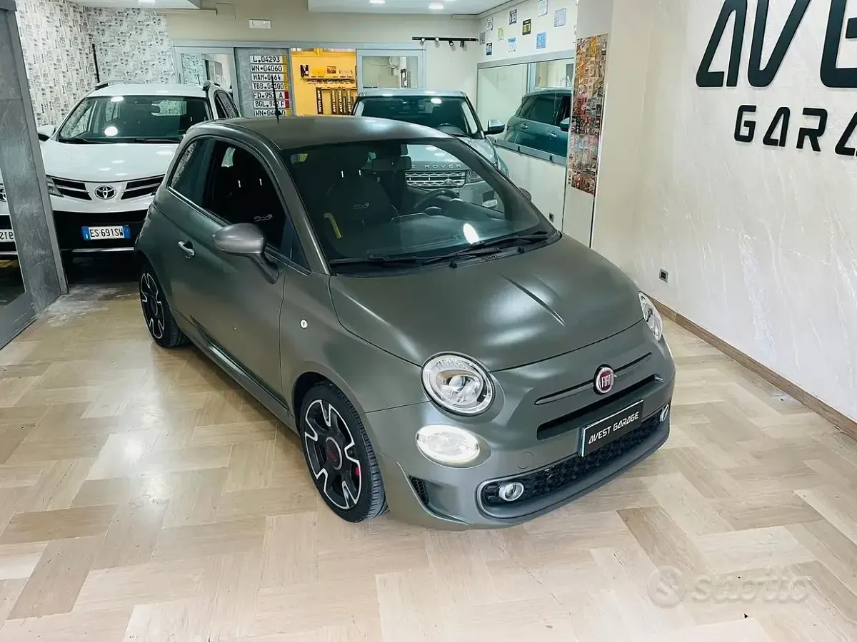 Usata Fiat 500S Riva 105 CV (77 kW) 2017 Verde Berlina