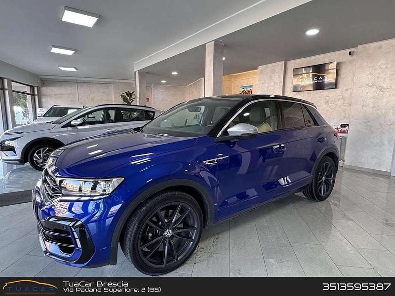 Blu Usata 2020 VW T-Roc R-line SUV | 27.900 € (Buon prezzo) - Immagine 1/4