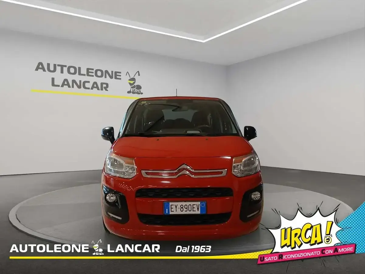 Usata Citroën C3 Picasso Seduction 92 CV (67 kW) 2015 Rosso Monovolume