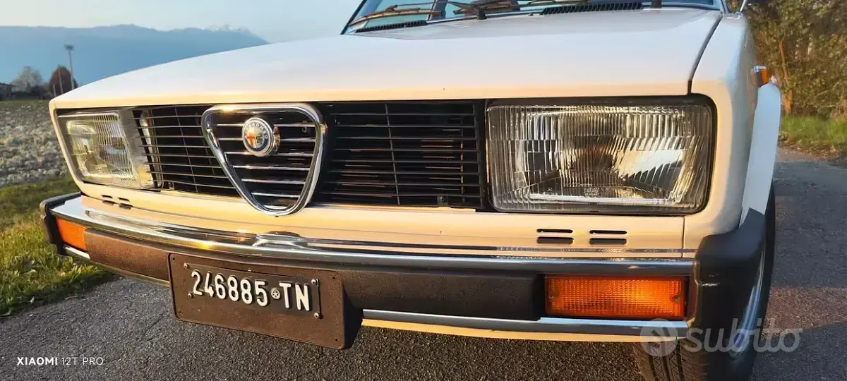 Usata Alfa Romeo Alfetta 122 CV (89 kW) 1970 Bianco Berlina