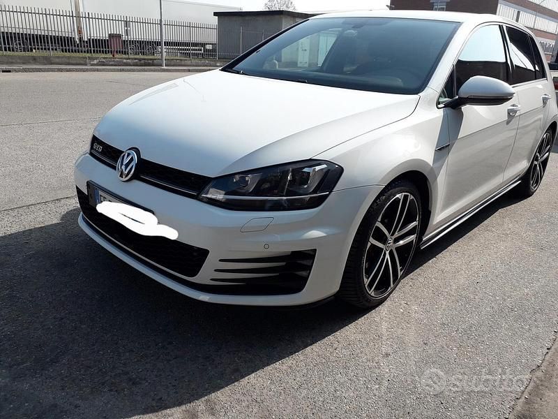 Usata VW Golf VII 150 CV (110 kW) 2016 Bianco Berlina