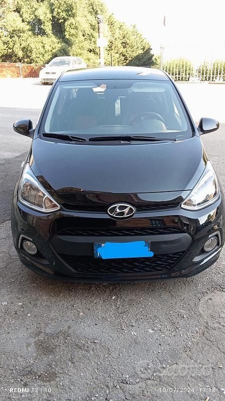 Usata Hyundai i10 67 CV (49 kW) 2014 Nero Utilitaria
