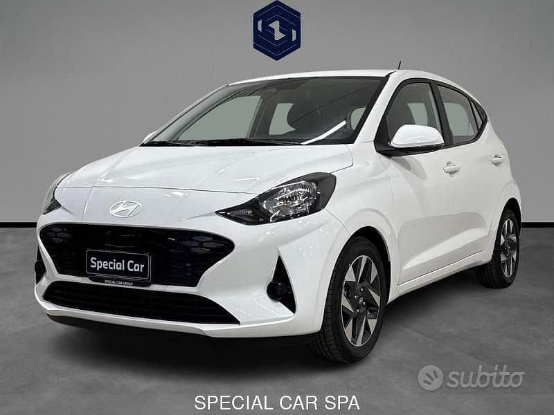 Nuova Hyundai i10 63 CV (46 kW) 2025 Bianco Utilitaria