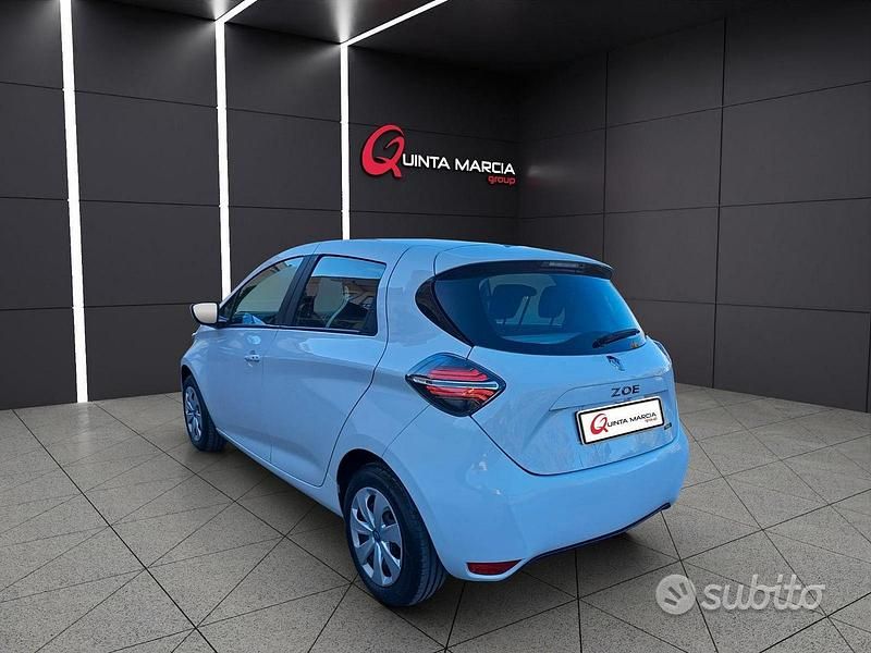 Usata Renault Zoe Life 80 kW (109 CV) 2020 Bianco Utilitaria
