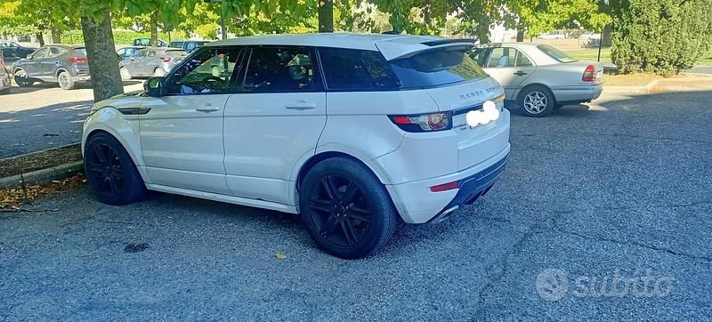 Usata Land Rover Range Rover evoque 2012 Bianco Coupé