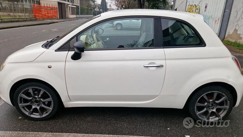 Usata Fiat 500 Abarth 69 CV (50 kW) 2010 Bianco Berlina