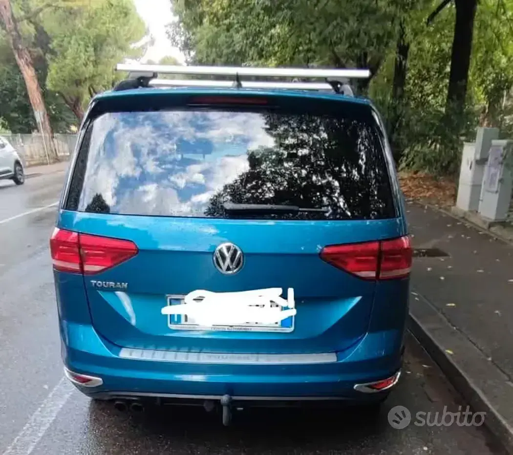 Usata VW Touran 150 CV (110 kW) 2019 Bluazzurro Monovolume