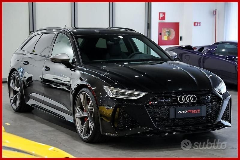 Nuova Audi RS6 Design 628 CV (461 kW) 2025 Nero Station wagon