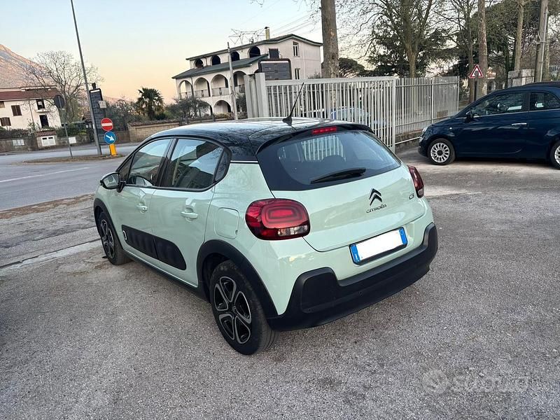Usata Citroën C3 PureTech 67 CV (49 kW) 2018 Blu Utilitaria