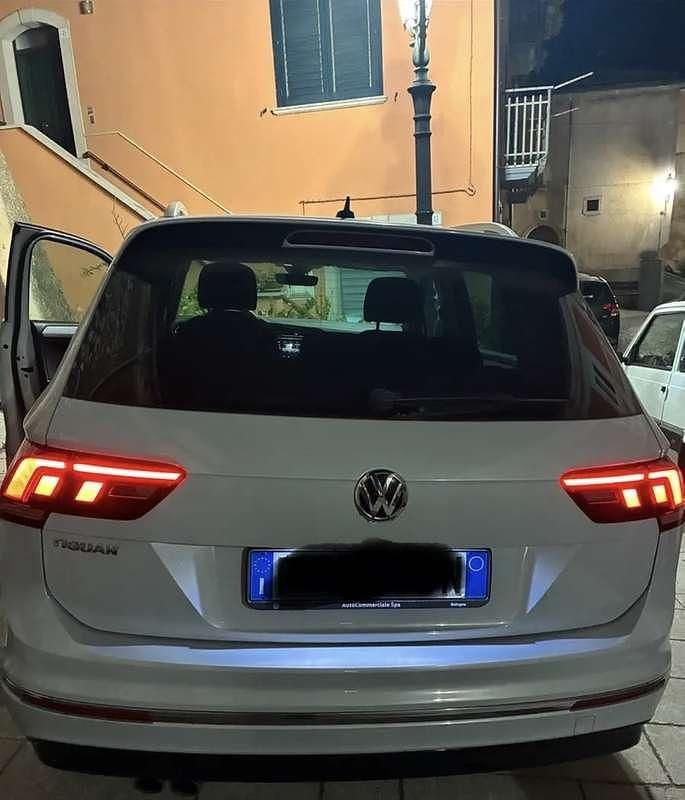 Usata VW Tiguan Sportline 116 CV (85 kW) 2018 Bianco SUV