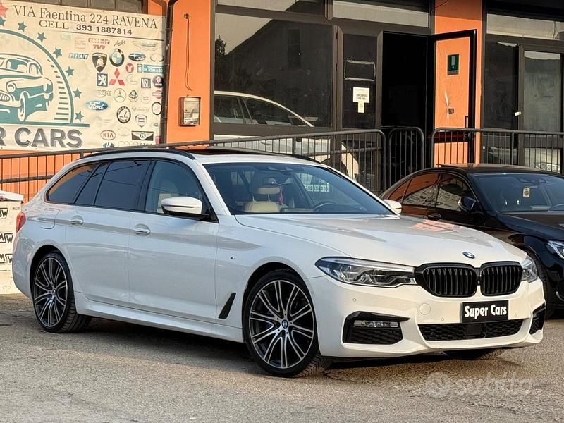 Usata BMW 530 M Sport 265 CV (194 kW) 2019 Bianco Station wagon