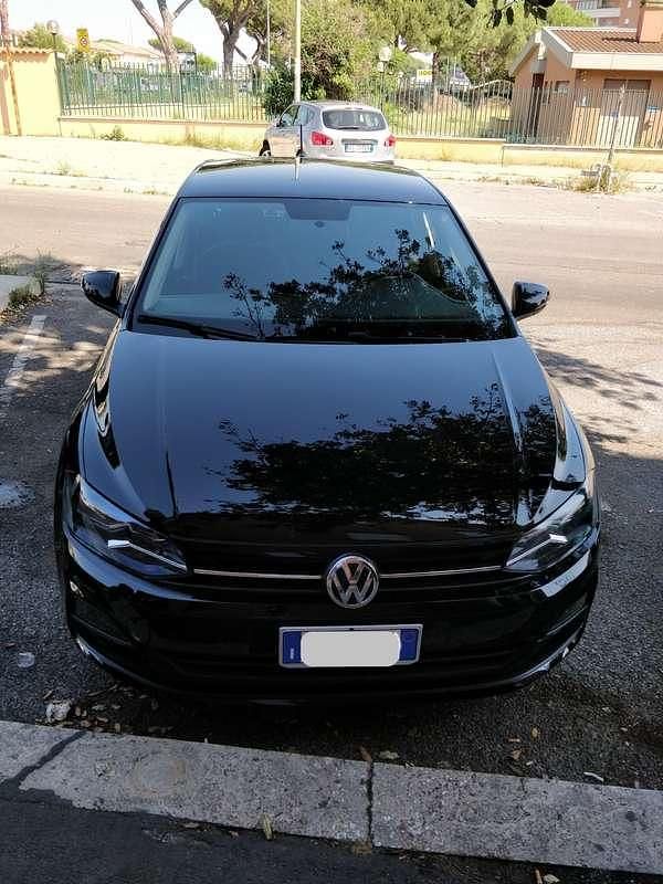 Usata VW Polo Trendline 65 CV (47 kW) 2017 Nero Berlina