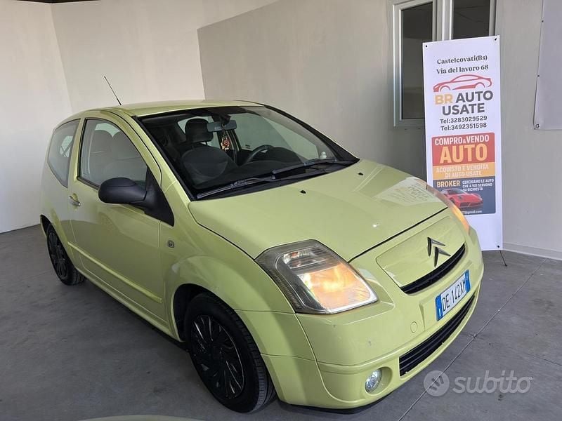 Usata Citroën C2 Exclusive 82 CV (60 kW) 2006 Giallo Utilitaria