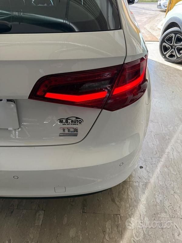 Usata Audi A3 Sport 110 CV (80 kW) 2016 Bianco Station wagon