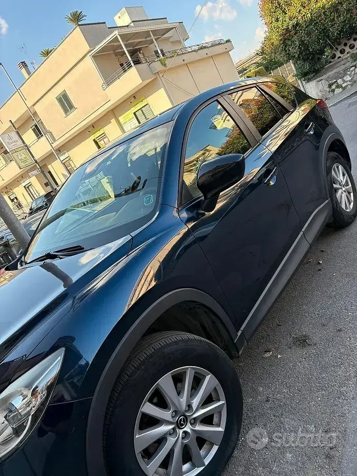 Usata Mazda CX-5 150 CV (110 kW) 2013 Blu SUV
