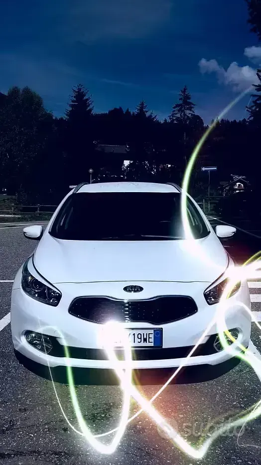 Usata Kia Ceed Sportswagon Turbo 2015 Bianco Station wagon