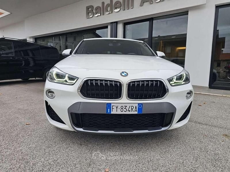 Usata BMW X2 M Sport 116 CV (85 kW) 2019 Bianco pastello SUV