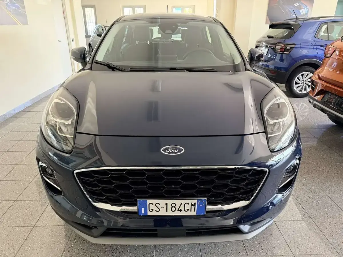 Usata Ford Puma Titanium 125 CV (91 kW) 2023 Blu pastello SUV