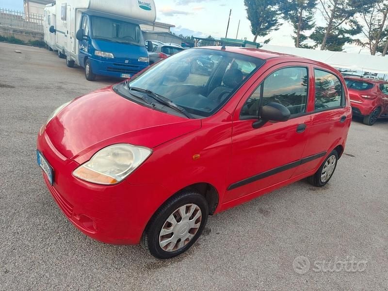 Usata Chevrolet Matiz 51 CV (37 kW) 2006 Rosso Utilitaria
