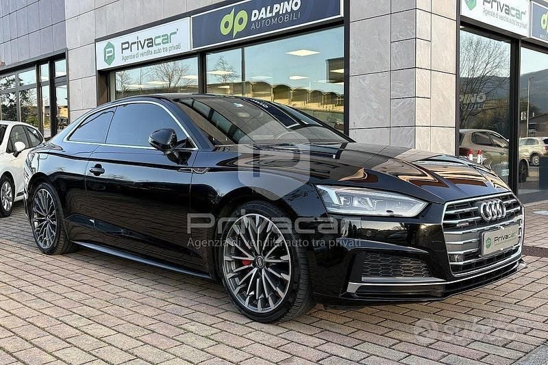 Usata Audi A5 190 CV (139 kW) 2018 Nero Coupé