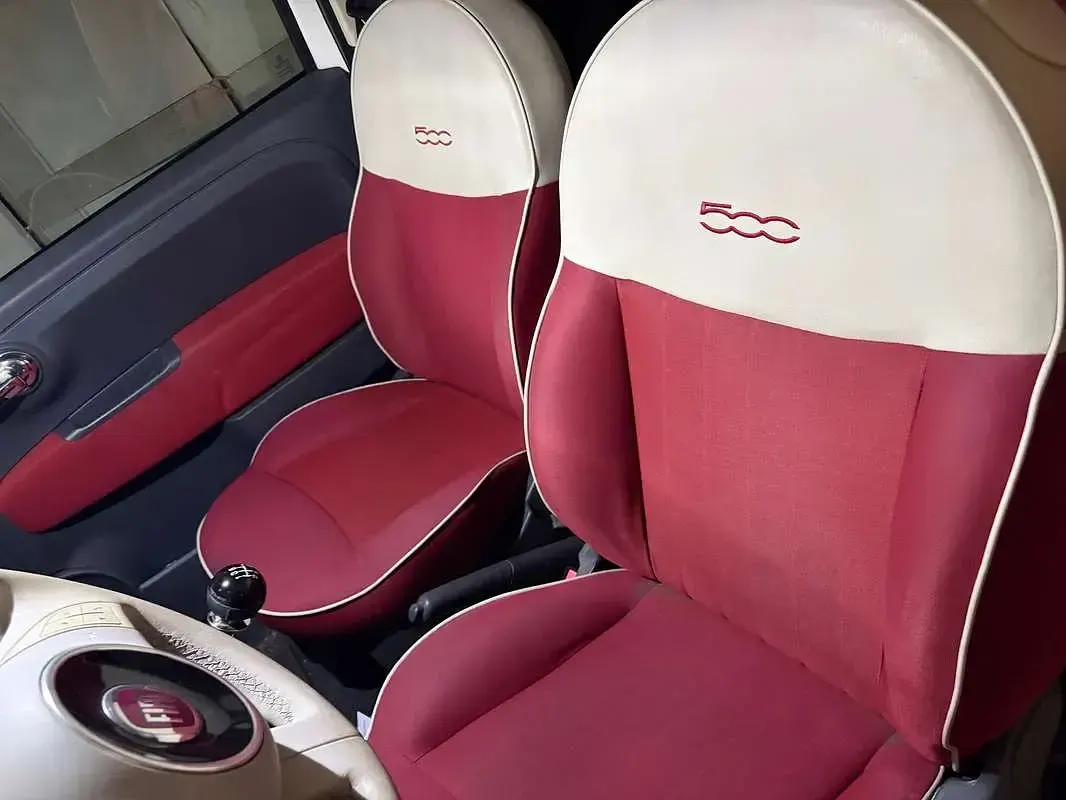 Usata Fiat 500C Pop 69 CV (50 kW) 2010 Bianco Cabrio
