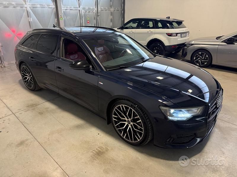 Usata Audi A6 S-Line 204 CV (150 kW) 2020 Blu Station wagon