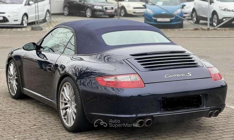Usata Porsche 911 355 CV (261 kW) 2006 Blu Cabrio