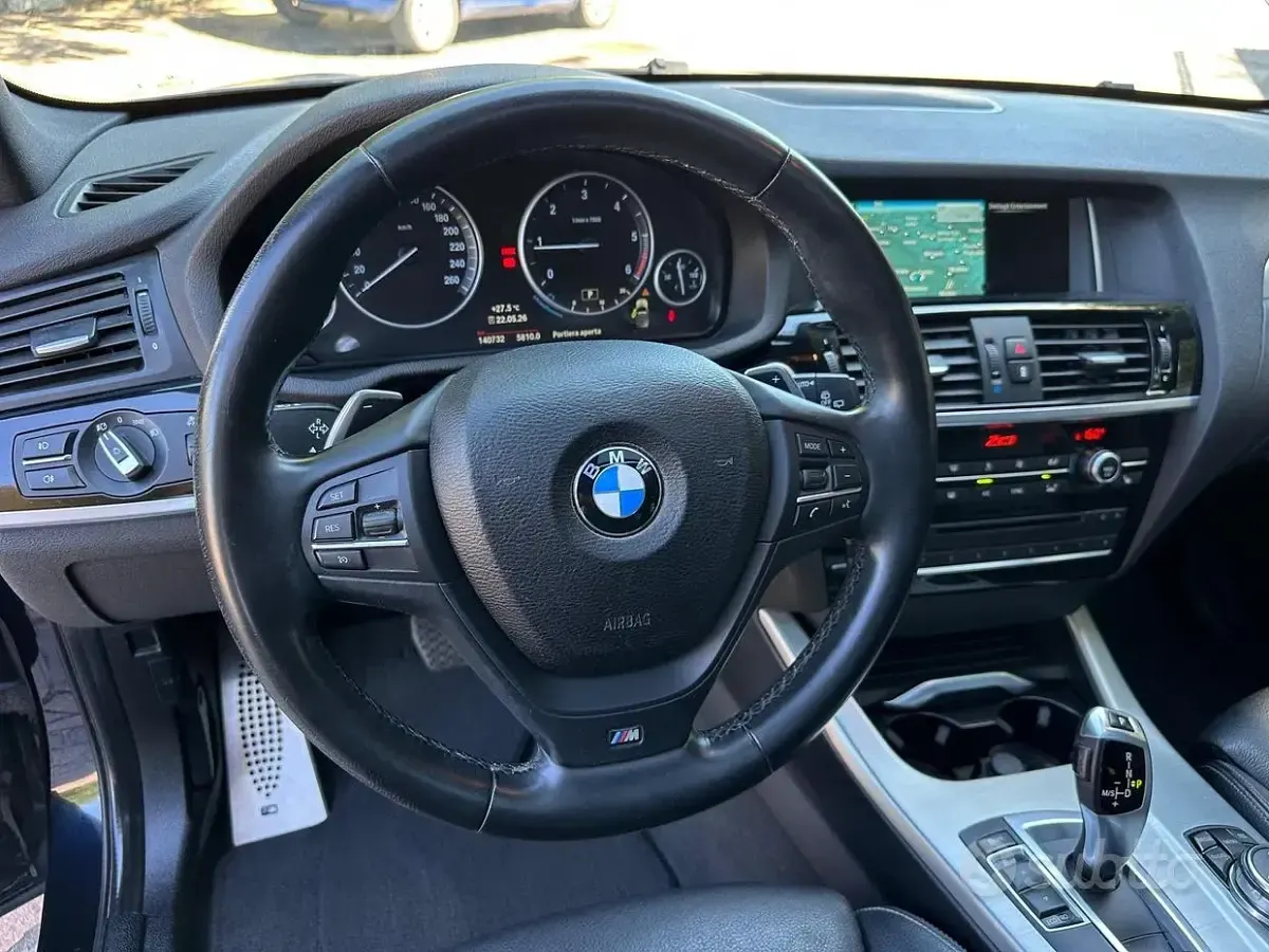 Usata BMW X3 M Sport 190 CV (139 kW) 2016 Blu SUV