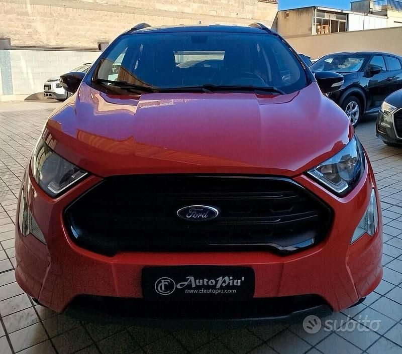 Usata Ford Ecosport ST-Line 125 CV (91 kW) 2018 Rosso SUV