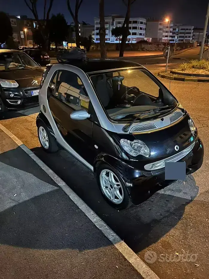 Usata Smart ForTwo Coupé Passion 54 CV (39 kW) 2002 Nero Coupé