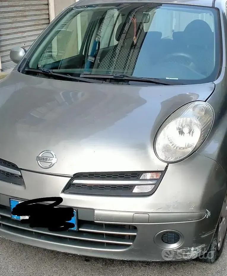 Usata Nissan Micra 80 CV (58 kW) 2007 Grigio Utilitaria