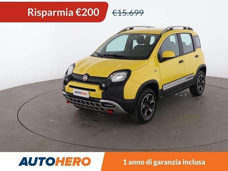 Giallo Usata 2021 Fiat Panda Cross Cross Due volumi | 15.699 € (Buon prezzo) - Immagine 1/3