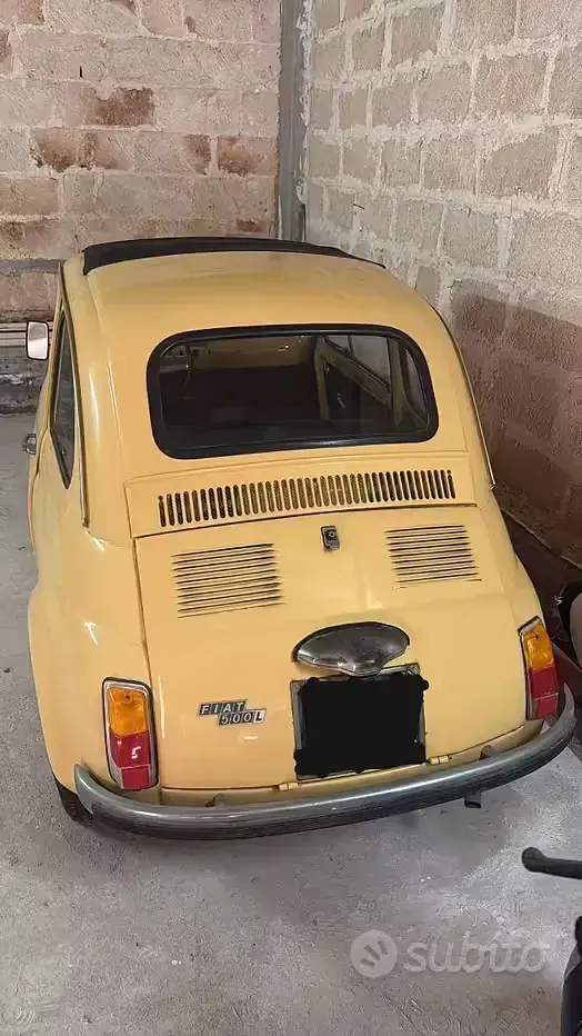 Usata Fiat 500 1970 Utilitaria