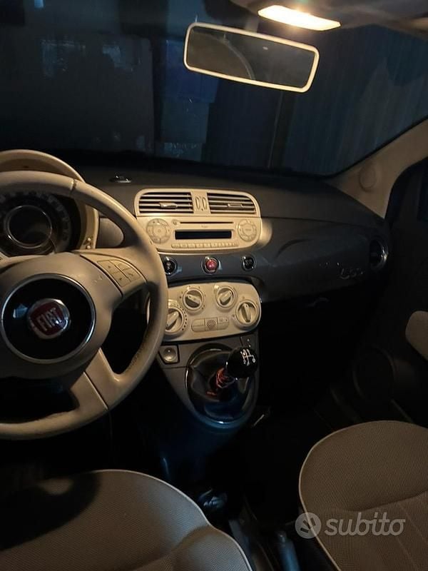 Usata Fiat 500 69 CV (50 kW) 2013 Grigio Utilitaria